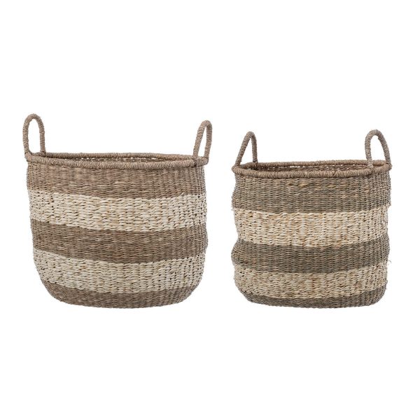 seagrass natural storage baskets