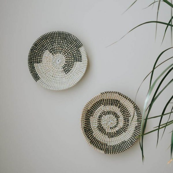 swirl seagrass hanging plates vietnamese exporter top handicrafts supplier for US market