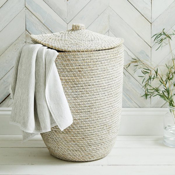 seagrass baskets with lids handcrafted in vietnam basketsseagrass laundry basket with lid