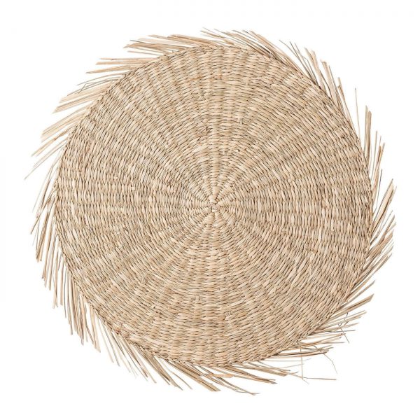 seagrass placemat natural