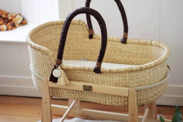 Seagrass Baby Moses Basket