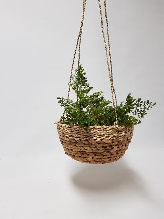 Wholesale Hangable Water Hyacinth Seagrass Basket