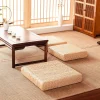 Seagrass floor cushions are ideal for children or adults practicing meditation because it's handcrafted and free of chemicals and paint.