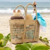 This Seagrass Everyday Bag can store your stuff for travel such as food, wallet, glasses, cell phone, cosmetics, etc.