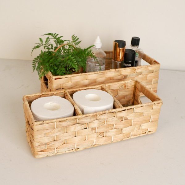 hyacinth bathroom baskets
