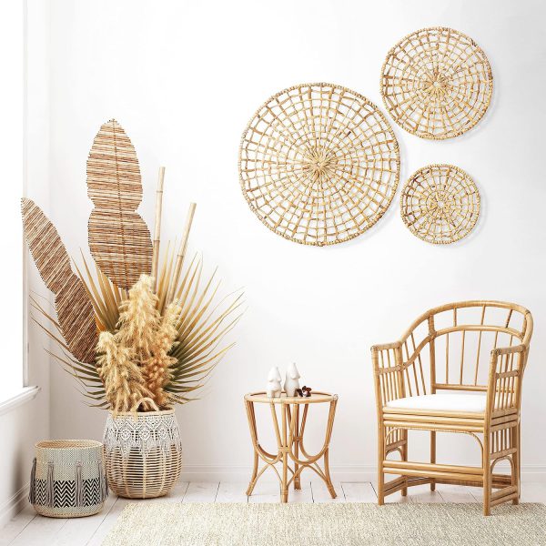 Set of 3 Decorative Wall Basket